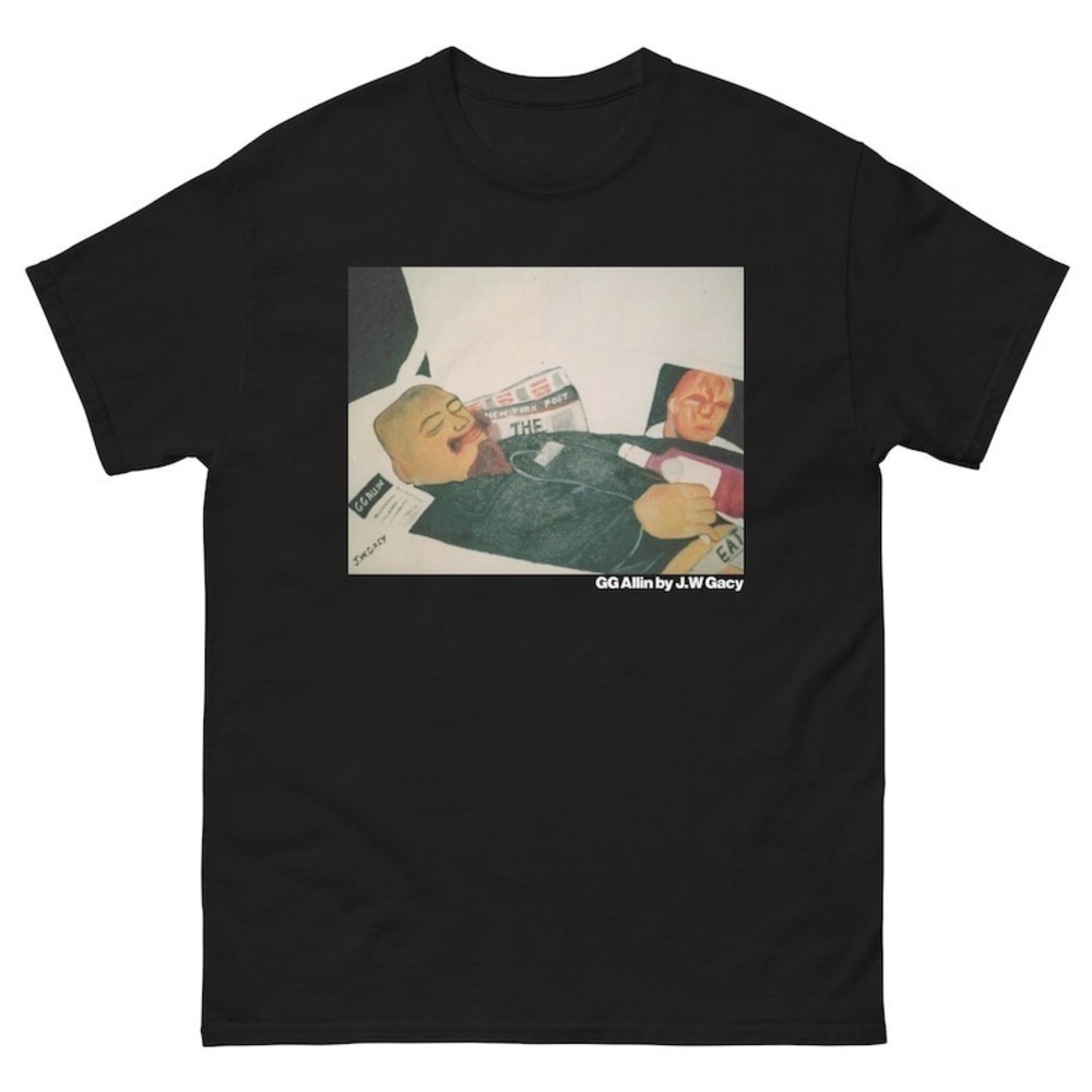 G G Allin Punk Crime Art Shock Rock Unisex T-Shirt